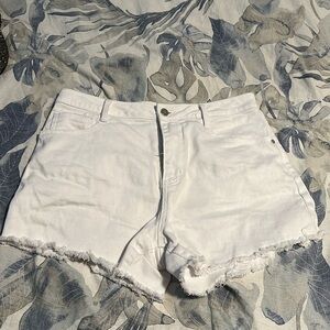 White shorts